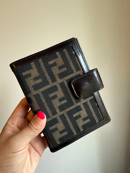 Fendi Handbags - Fendi Zucca Agenda Notebook Cover
